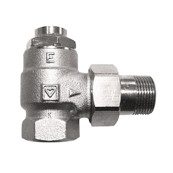 HERZ-RL-1-E - zawór powrotny, figura kątowa, średnica 1