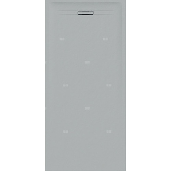 Brodzik prostokątny Geberit Sestra: 170x90x4cm, Szary / Struktura łupka