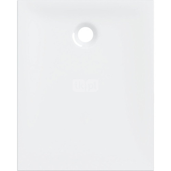 Brodzik prostokątny Geberit Nemea: 100x80x3.5cm, Biały / Błyszczący