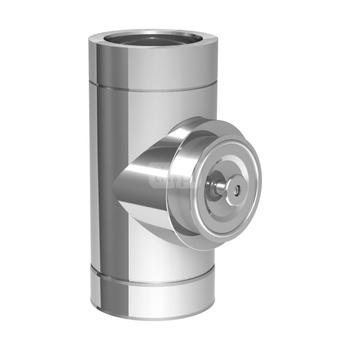 Element do czyszczenia fi100mm z wyjściem okrągłym (praca w nadciśnieniu)