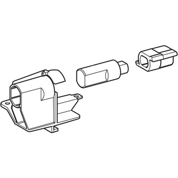 Mocowanie amortyzatora do pokrywy deski sedesowej, do Geberit AquaClean Mera Classic
