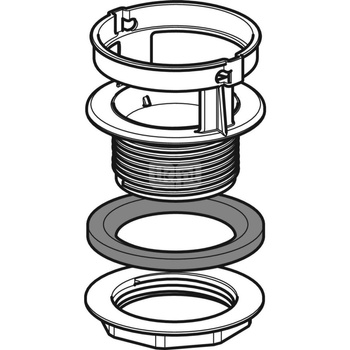 Gniazdo zaworu spustowego Geberit do zaworu spustowego typ 230