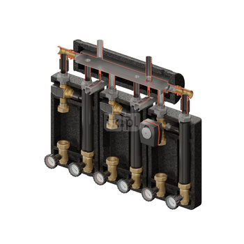 Brygada PRO 3D+ 7334 (KRE, 2x VTA322, VRG432, siłownik ARA)