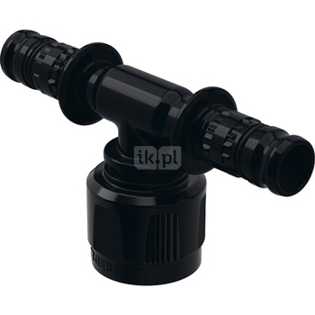 Trójnik GEBERIT Mepla miedź 26 mm x 20 x 20 mm (końcówka wciskowa x mufa zaciskowa x końcówka wciskowa)