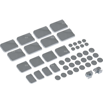 NEXT HKPF zestaw montażowy (łącznik profilu progowego + zaślepki zawiasów i wsporników)