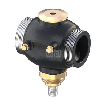 Zawór regulacyjny dwudrożny DANFOSS VG, DN 50 (GZ metryczny x GZ metryczny), PN 25, Kvs: 20 m3/h