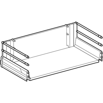 Schowek wysuwany Geberit do dolnej szafki pod umywalkę Citterio: Szerokość umywalki=90cm