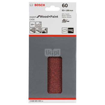 PAP. ŚCIER. RW 93X185 G60 10PC NS