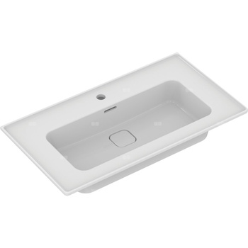 Umywalka podumywalkowa 840x460x180 mm, 1 otwór na baterię, z przelewem - STRADA II