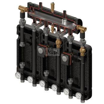Kompania 3D+ 7044 (SKE 2DC+ 55kW, UNI, 2xVRG432, siłownik ARA)