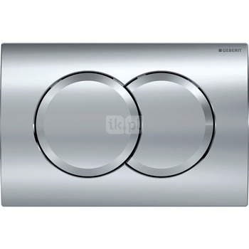Przycisk uruchamiający Geberit Delta01, przedni, chrom błyszczący, okrągły