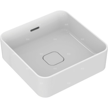 Zbiornik 400x400x180 mm Spód szlifowany, bez otworu na baterię, z przelewem - STRADA II