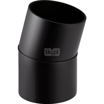 Długi łuk 15' GEBERIT HDPE, PE / polietylen, 250 mm, DN 250 x 250 mm x DN 250 (króciec)