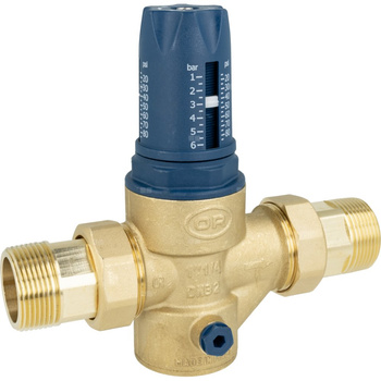 Reduktor ciśnienia wody BPR 424 z siatką filtracyjną, półśrubunki R1 1/4'', 1 ÷ 6 bar