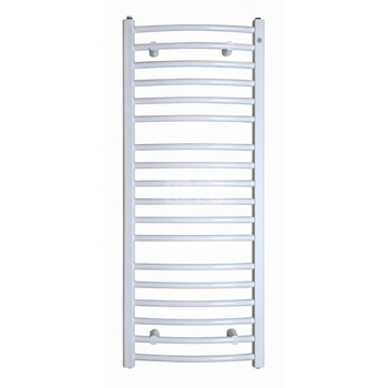 Grzejnik drabinkowy INSTAL-PROJEKT AMBRA R, wym. 1038 x 500 mm, kolor biały/white silk, moc 410W