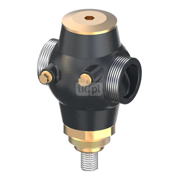 Zawór regulacyjny dwudrożny DANFOSS VG, DN 32 (GZ metryczny x GZ metryczny), PN 25, Kvs: 12.5 m3/h