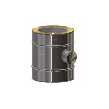 Rura z króćcem 64 x 4 MK ŻARY PR RTM 160 mm, długość 250 mm