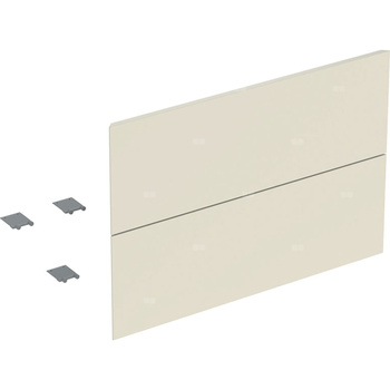 Zestaw frontów szuflad (2 szt.) do dolnej szafki pod umywalkę z dwoma szufladami GEBERIT ONE, kol. sand wysoki połysk szer.750 mm