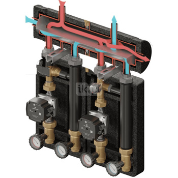 Brygada PRO 374 (KRE 2D+, VTA322, VRG432, pompy DN25 Grundfos)