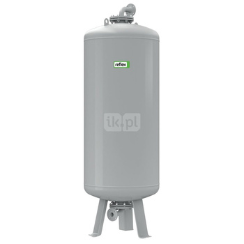 Ciśnieniowe naczynia przeponowe do instalacji grzewczych, chłodniczych i solarnych Reflex V 750 10 bar / 110 st.C szare