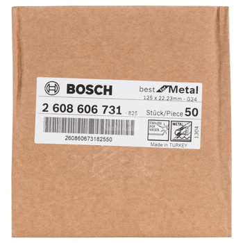 FIBR.D125MM P24 B/MET CYRK BL MIN 50