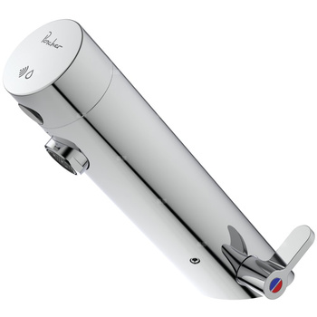 Bateria umywalkowa 71,5x180x170 mm, wylewka 120 mm 3.8 l/min (3 bary), bez korka spustowego - Sensorflow NEW