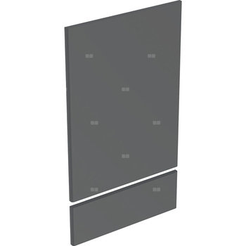 Zestaw drzwi do szafki z lustrem GEBERIT, kol. lava matowy szer.600 mm