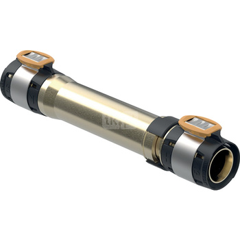 Złączka podłużna GEBERIT FlowFit, brąz krzemowy bezołowiowy, 50 mm (łącznik zaprasowywany x łącznik zaprasowywany), 500 mm