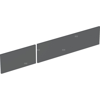 Zestaw frontów szuflad (2 szt.) do dolnej szafki pod umywalkę GEBERIT, kol. lava matowy szer.1350 mm