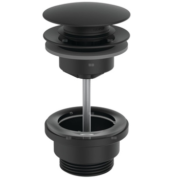 KOREK UMYWALK. G1 1/4 MATT BLACK