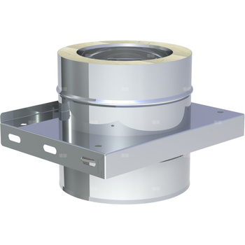 Płyta fundamentowa dla wsporników pośrednich JEREMIAS DW07 stal nierdzewna fi 160 mm