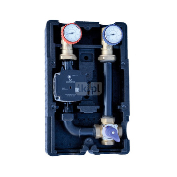 CONCEPT GP -SMR4 25 - grupa pompowa z zaworem 4 -d (Grundfos UPM3S Auto 25-60 180)