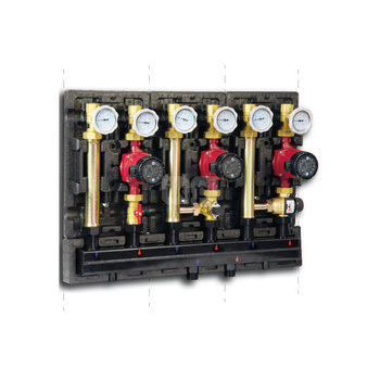 PHA-1002 Rozdzielacz CO, DN25 2-obwody z izolacją EPP