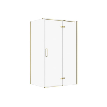 KABINA PRYSZNICOWA CITY Z ZAWIASAMI ZŁOTA 120X90X195 PRAWA TRANSP