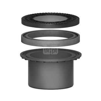 Nadbudowa teleskopowa MAXI pod pierścień i właz do ruchu sam. cięż. (właz i pierścień odciążający nie wchodzi w zakres dostawy)