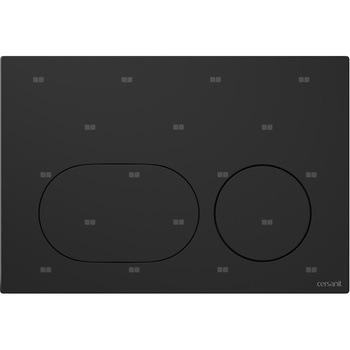 PRZYCISK DUETO CZARNY MAT