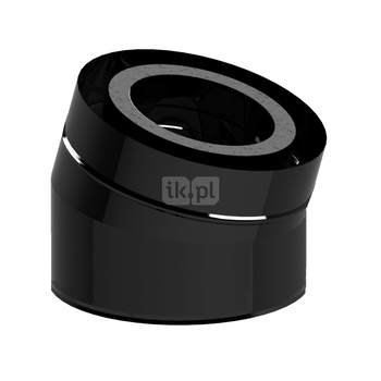 Kolano 15st. fi150mm RAL9011MB