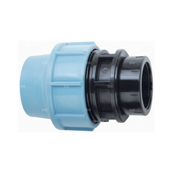 Złącze AGAFLEX PI, PP, 25 mm x 3/4'' (połączenie zaciskowe x GW) do rur PE