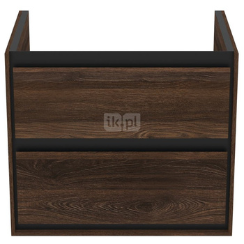 C.AIR SZAFKA 60X44 SLKBLK&WOOD 2 DRWR