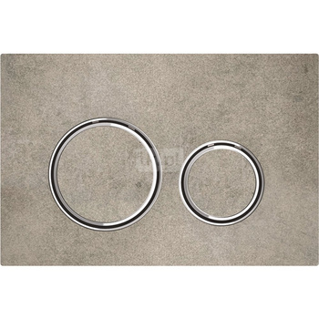 Przycisk uruchamiający Geberit Sigma50, przedni, imitacja betonu, okrągły