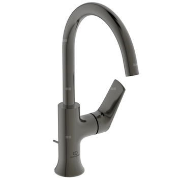 Bateria umywalkowa 114x226x311 mm, wylewka 169 mm 3.8 l/min (3 bary), z korkiem - LDV