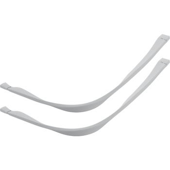 Zestaw pasków antypoślizgowych do Geberit AquaClean 8000plus / 8000 (2 szt.): Biały-alpin