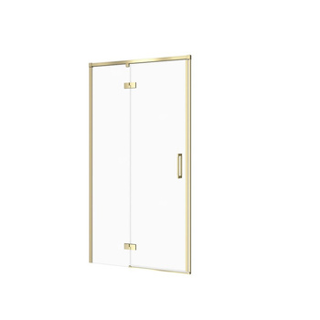 DRZWI NA ZAWIASACH KABINY PRYSZ LARGA ZŁOTA MAT 100X195 LEWE TRANS