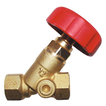 Zawór odcinający HERZ STRÖMAX-D mosiądz DN 20 11.5 Kvs GW, max. 110'C, max. 20 bar