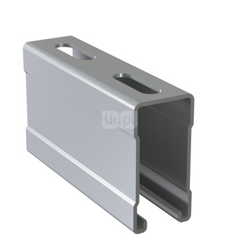 Szyna montażowa NICZUK SZMI, gr. 2.5 mm, dł. 6000 mm, stal nierdzewna (ocynk galwaniczny)