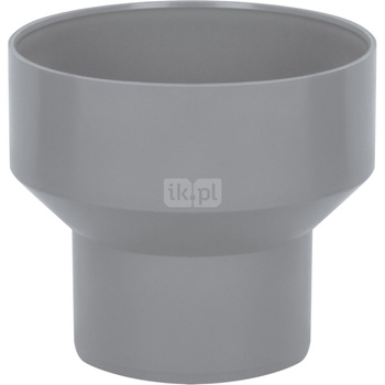 Osłona wywietrznika dachowego MAGNAPLAST kolor szary 160 mm, PP (PP)