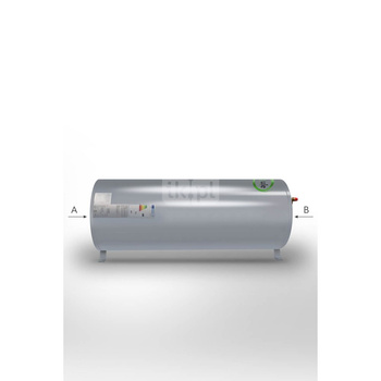 Wymiennik poziomy z jedną wężownicą - Joule - HORIZONTAL INDIRECT - 250l + grzałka 3kW 230V + zawór T&P