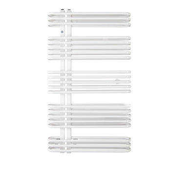 Grzejnik drabinkowy INSTAL-PROJEKT ASTRO, wym. 1044 x 500 mm, kolor czarny/black mat, moc 764W