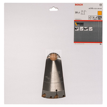 Tarcza pilarska Construct Wood PIŁA TARCZ.-T CONS W. 315X3.2X30Z20