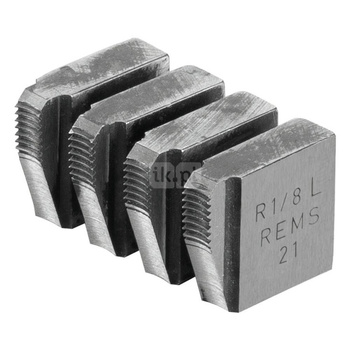 Noże gwintujące R 1/8 LH, Zestaw, REMS